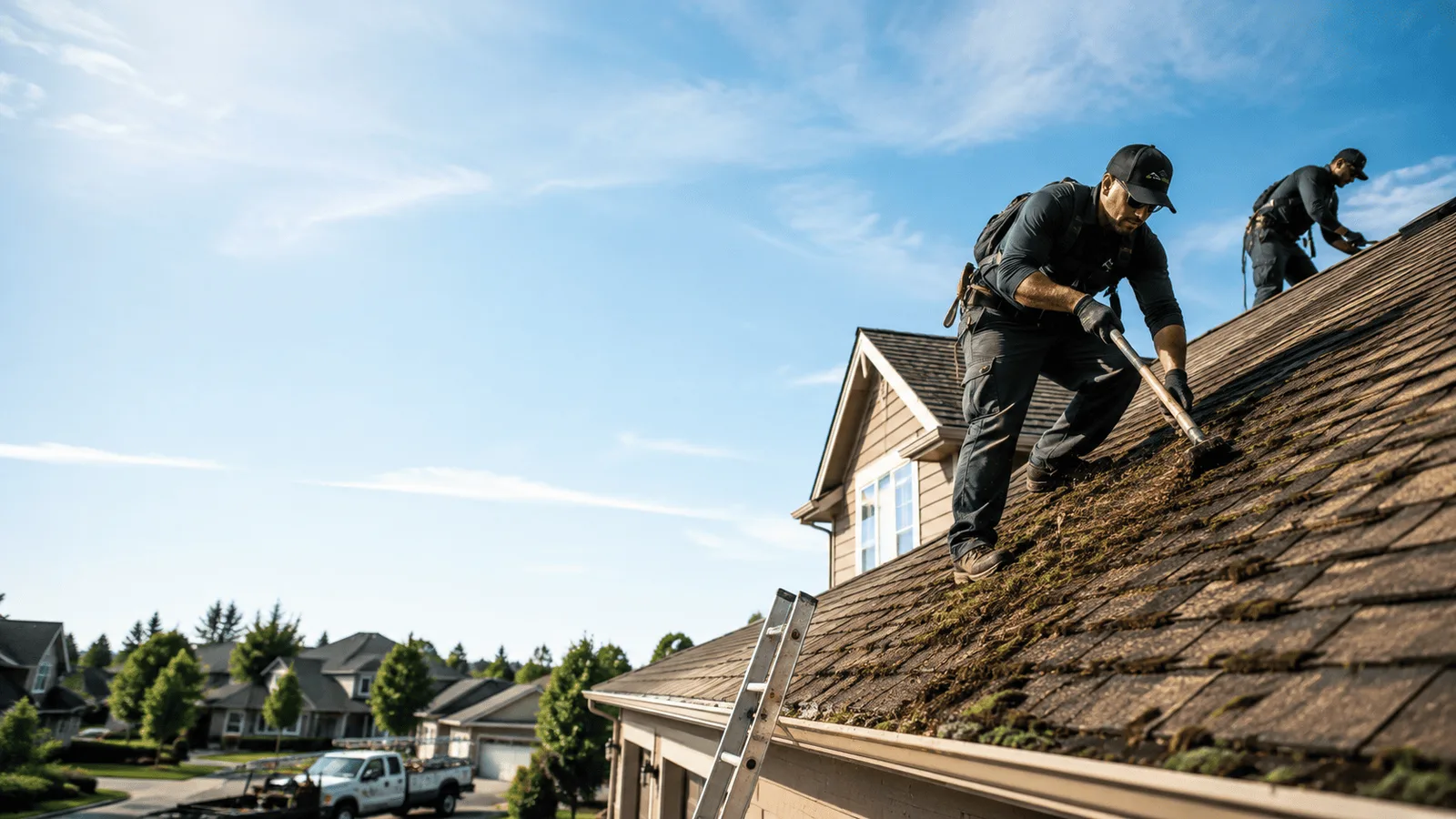 Roof Moss Removal in Vine Grove, KY near me
